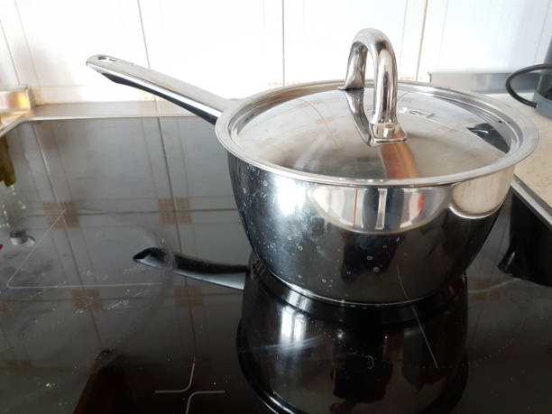Canteen pot kitchen metalic